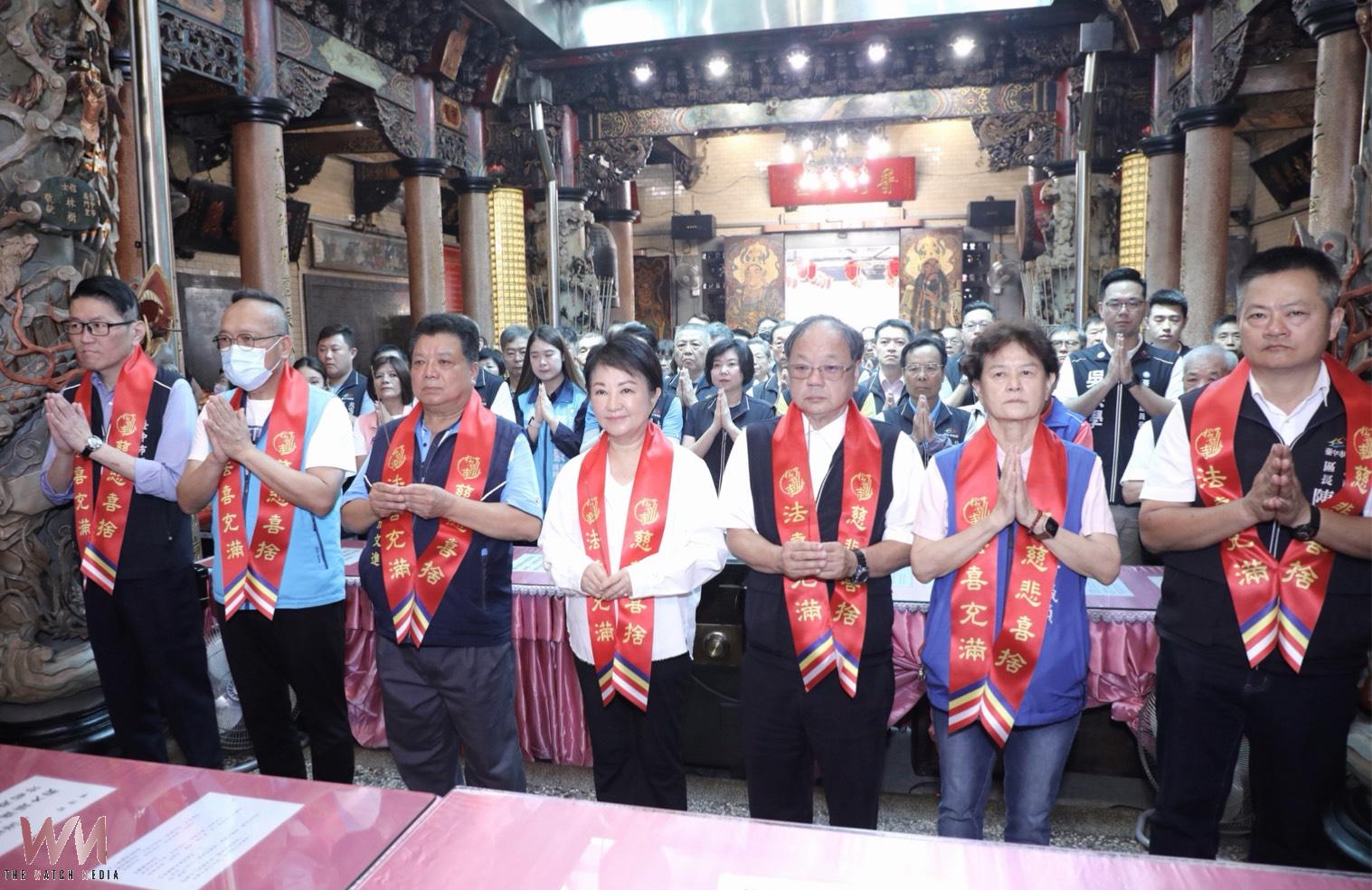 北屯松竹寺香火綿延近兩世紀 盧秀燕贈匾「慈悲濟世」感謝護佑地方 - https://www.watchmedia01.com