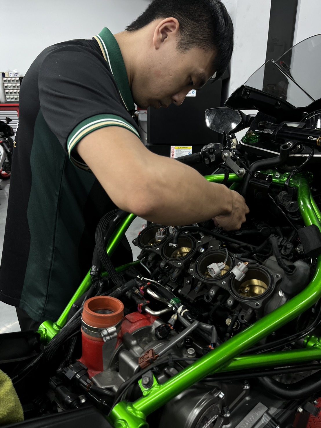從日常保養做到高性能調校 啟德國際重機車業分享 Ninja H2 精緻保養流程