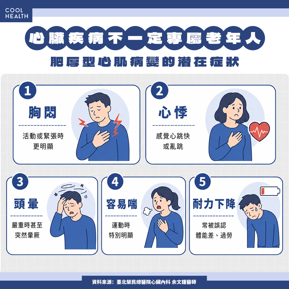 心臟疾病 ≠ 老人專利！ 35歲以下猝死原因「它」占三成：運動時症狀更明顯