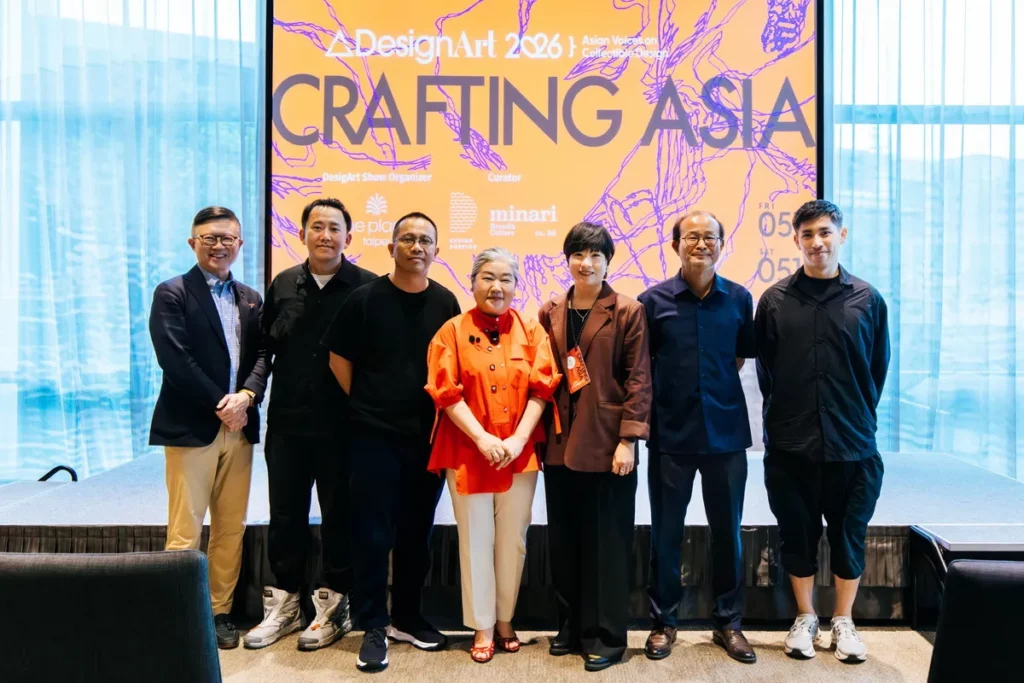 _ΔDesignArt 2026 邀集 4 大重磅國際策展人與展會發起者、清州國際工藝雙年展來台交流。(圖:南港老爺行旅提供)