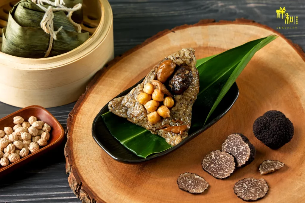 松露鷹嘴豆素粽