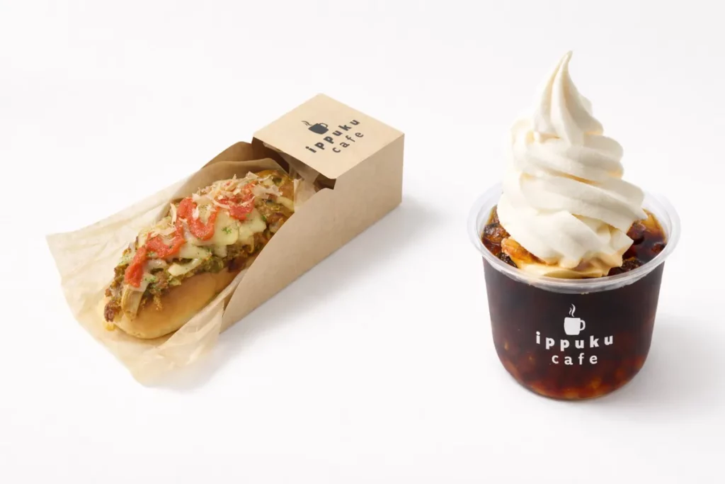 ippuku café 代表美食。圖片提供:東京都江戶東京博物館