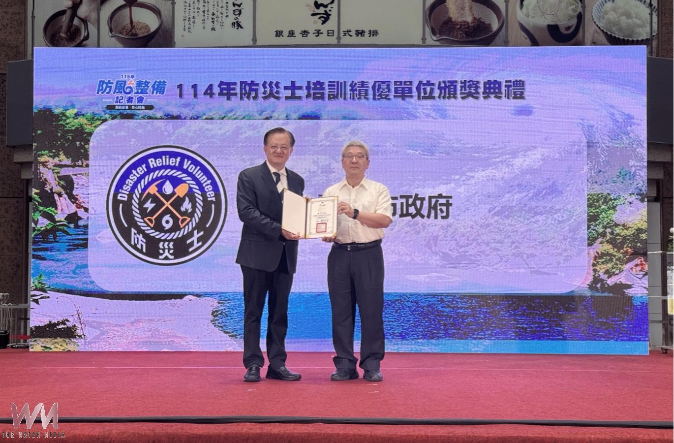 台中市防災量能再獲肯定　防災士培訓成果亮眼 勇奪全國第3名佳績 - https://www.watchmedia01.com