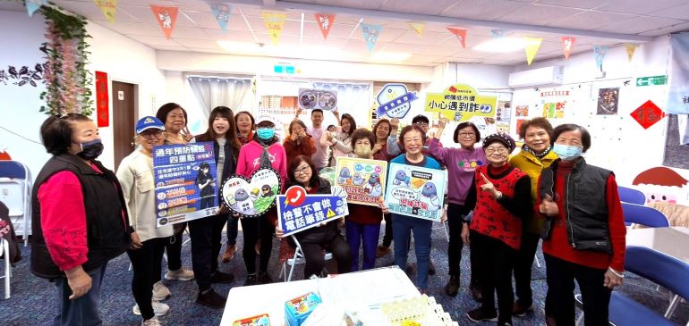 土城警銀民聯防奏效 4個月阻詐逾3659萬元 46 《圖說》土城警深入社區推廣居家防盜防詐觀念,降低被害風險。〈土城分局提供供〉