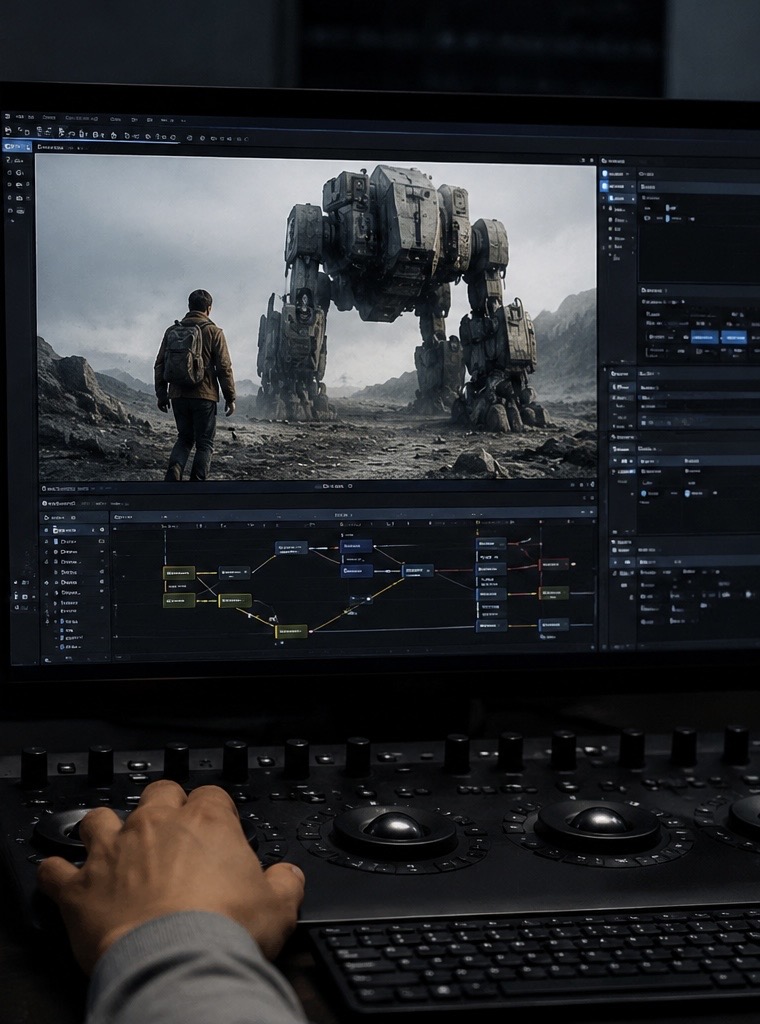 Autodesk整合生成式VFX工作流,Flow Studio強攻好萊塢數位特效自動化 42 3DC16F92 1D55 42B0 A46A B011EEF9513D