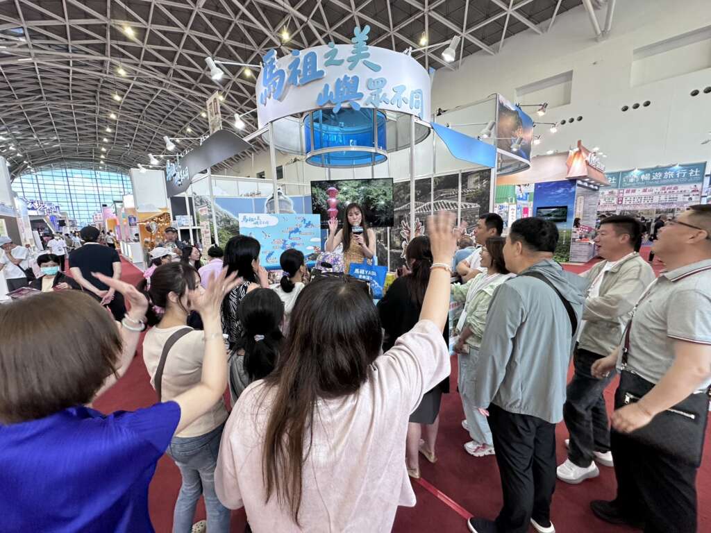 ▲高馬航線助攻南台灣市場,2026高雄國際旅展馬祖館人氣爆棚,業績衝破百萬。