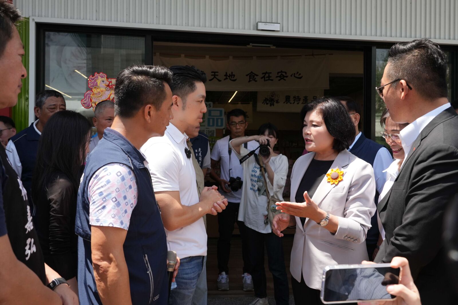 張麗善一條龍推優質農產　盼「台北消費地、雲林生產地」達3贏 235