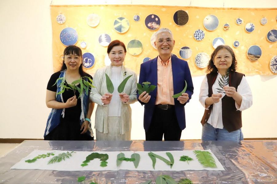 南華大學花葉移印工作坊　以天然染藝展現自然生命力