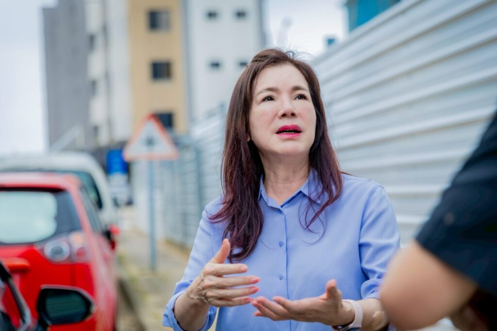 竹南鎮代會主席何秀綿。(圖/記者鄭元毓翻攝)