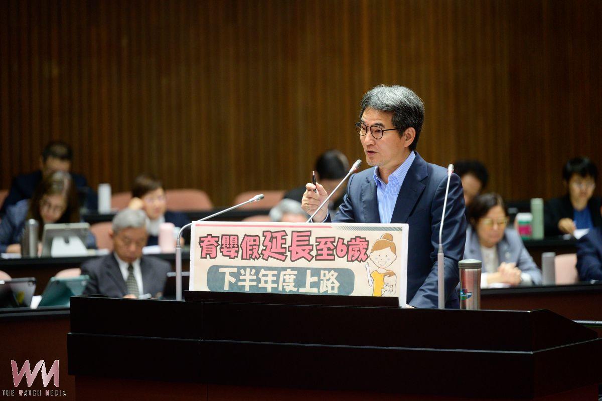 行政院拍板「彈性育嬰假」擴大適用至6歲前　劉建國感謝卓榮泰、洪申翰支持新手爸媽