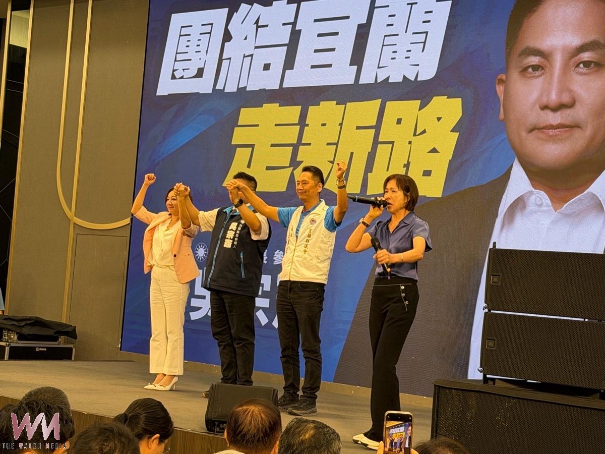 吳宗憲宜蘭首場造勢活動擠爆凱旋會館展現高人氣 - https://www.watchmedia01.com