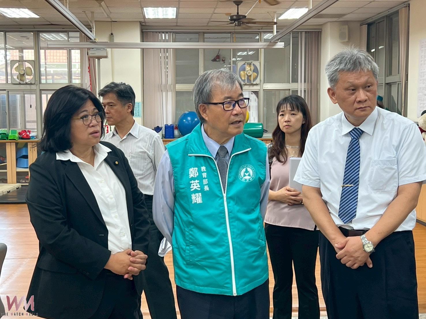 教育部長赴嘉市考察 允補助逾千萬改善校園環境 - https://www.watchmedia01.com