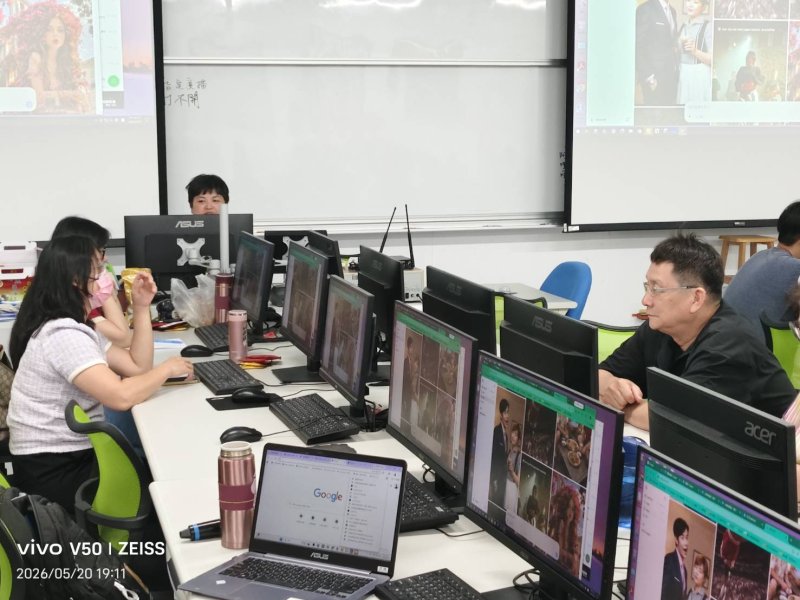 活到老學到老  崔先生精神了不起