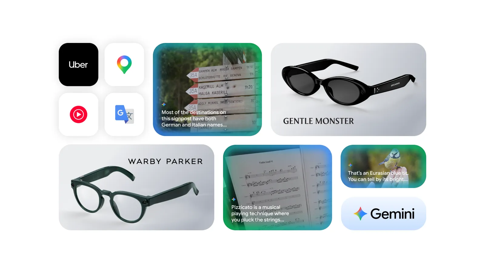 Google語音眼鏡今年秋季登場 導航、拍照、翻譯、問Gemini全搞定