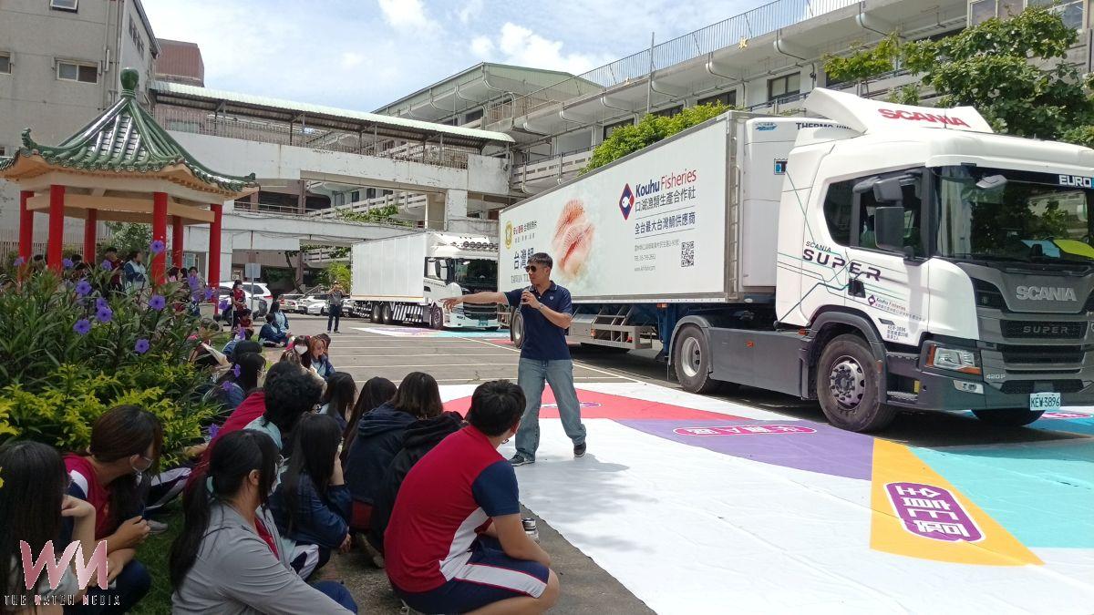 (有影片)/國立土庫商工舉辦大型車交通安全宣導 實境體驗提升防禦駕駛觀念 - https://www.watchmedia01.com