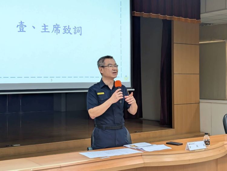 苗栗山邊媽6/6遶境三蘆 三重警協調會籲宮廟自律維安 23 《圖說》三重分局長黃國政表示,宗教遶境是地方重要文化活動,警方尊重宗教民俗傳承,但絕不容許不法分子藉機滋事擾亂秩序。〈三重分局提供〉