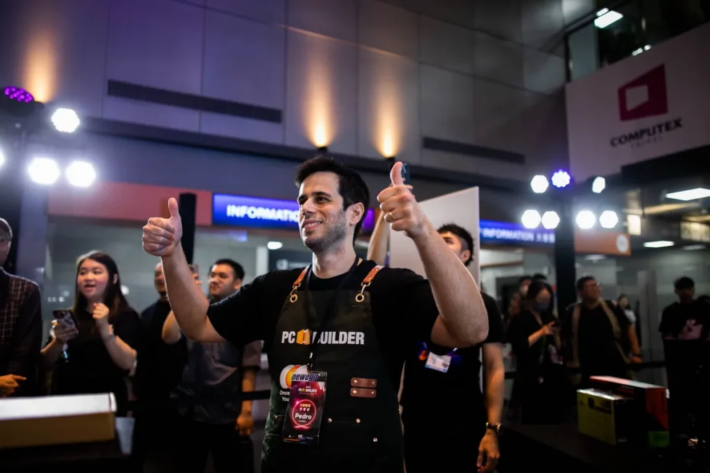 全球最大PC 社群「PCMR」創辦人Pedro今年將再度來台參戰。(Newegg提供)