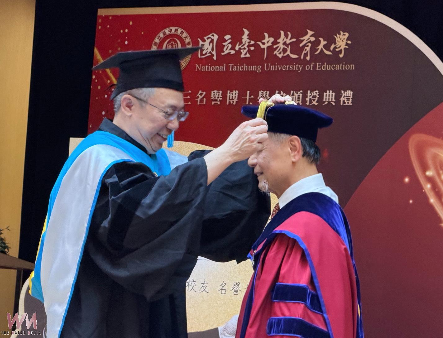 音樂結合語言教學創新典範 陳平三獲臺中教育大學名譽博士殊榮 - https://www.watchmedia01.com