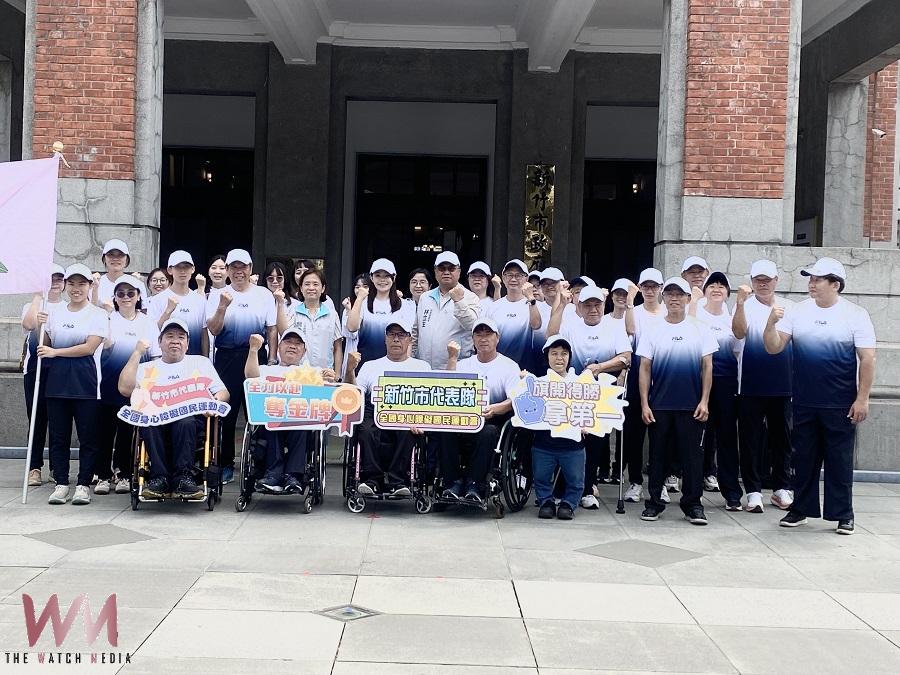 竹市代表隊挑戰全國身障運     展現英雄韌性再奪榮耀