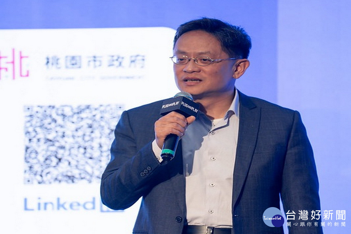 桃園市政府經發局副局長耿彥偉代表市府致詞。<br /><br /> 