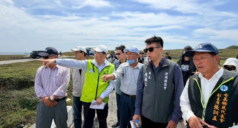 張仁和縣政總質詢考察七美交通建設與製冰廠營運 林皆興:縣府全力協助保障地方需求