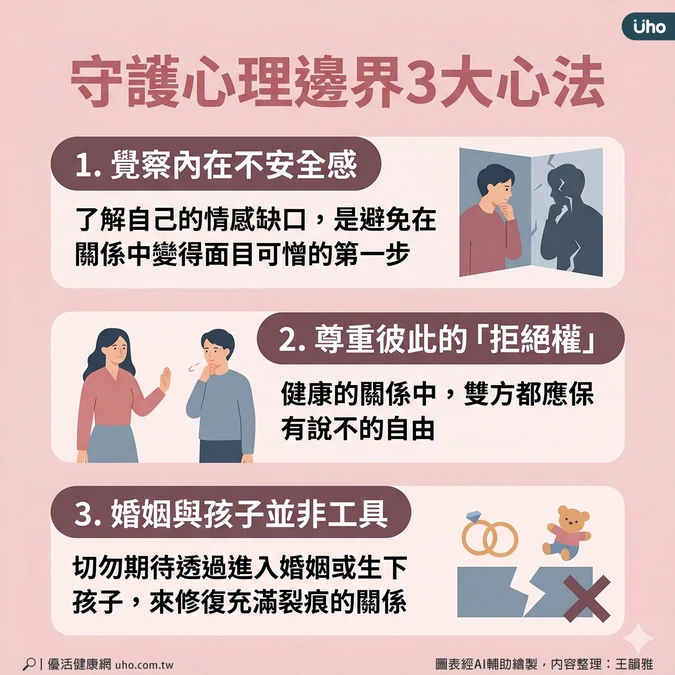 守護心理邊界3大心法