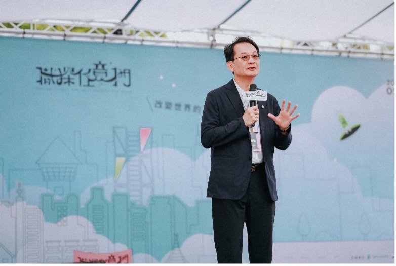 ▲高科大吳忠信校長出席開幕致詞，鼓勵學生透過適性探索找到未來方向，培養接軌產業的專業能力。(高雄科技大學/提供)