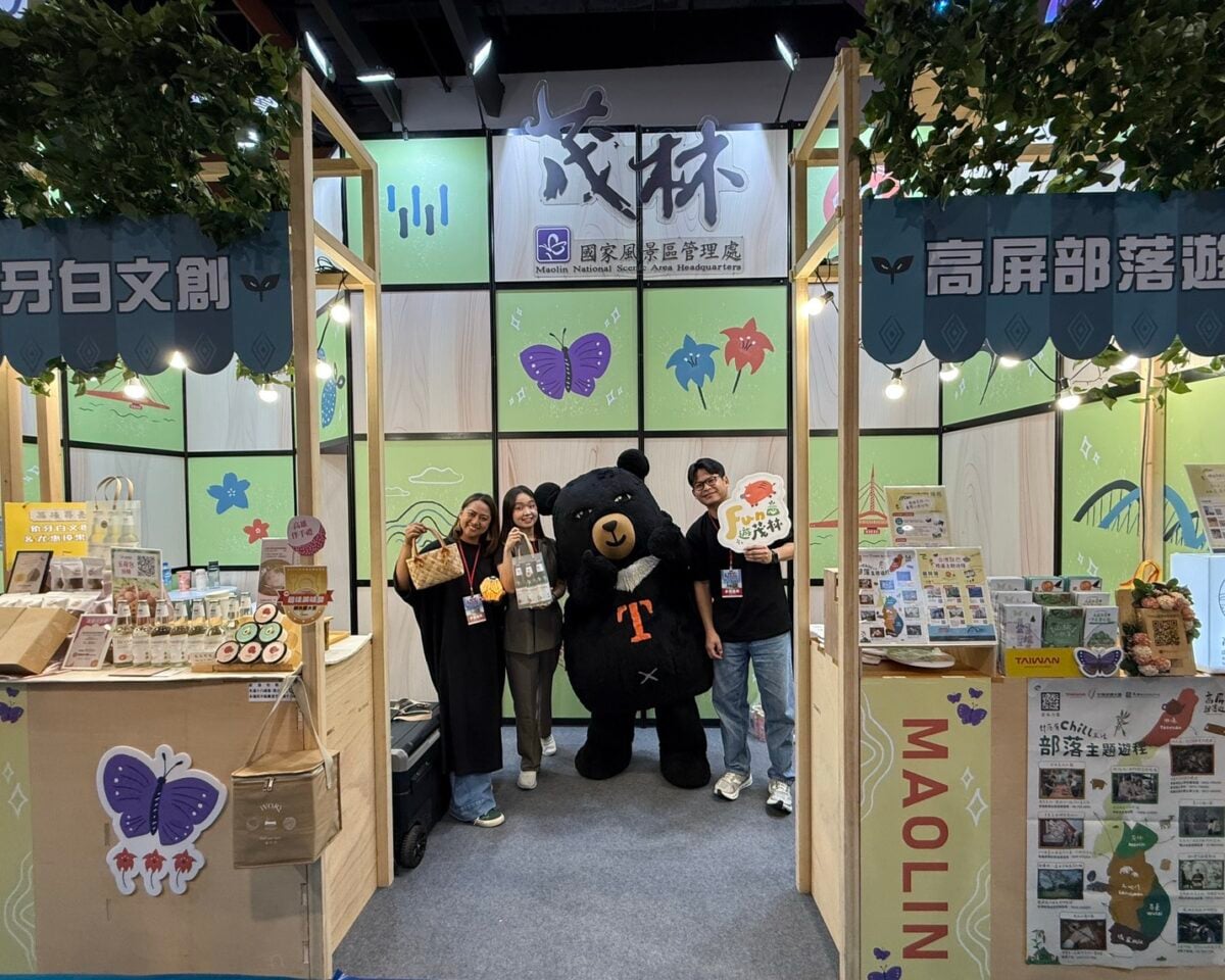 ▲茂林慢旅魅力進軍TTE 高屏山麓故事、部落工藝與玉荷包一次看。