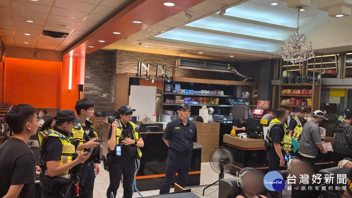 八德警分局舉行雷霆除暴專案，強力打擊街頭犯罪，維護地區安全。