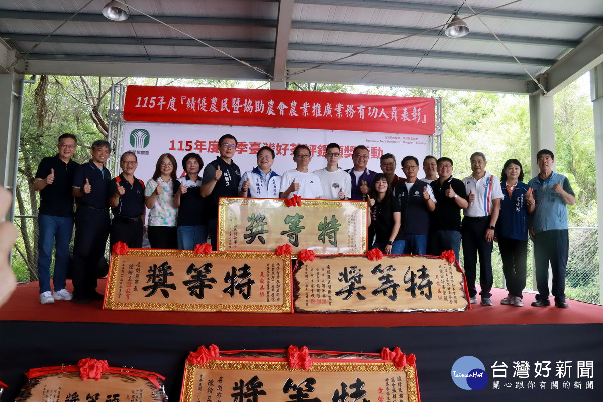 楊諺智獲烏龍組特等獎。（記者扶小萍攝）