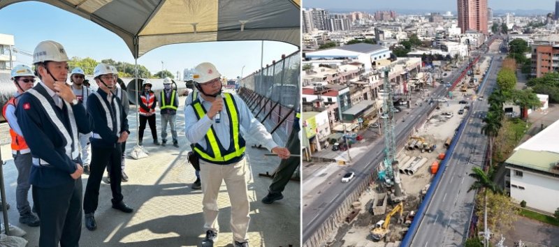 捷運岡山路竹延伸線管線遷移先行  兼顧高科技產業能源的穩定供應，確保捷運主體工程之順利進行