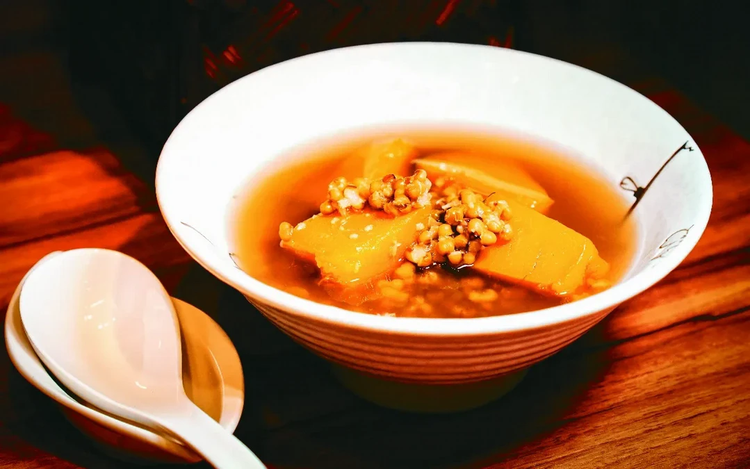 消暑綠豆南瓜湯