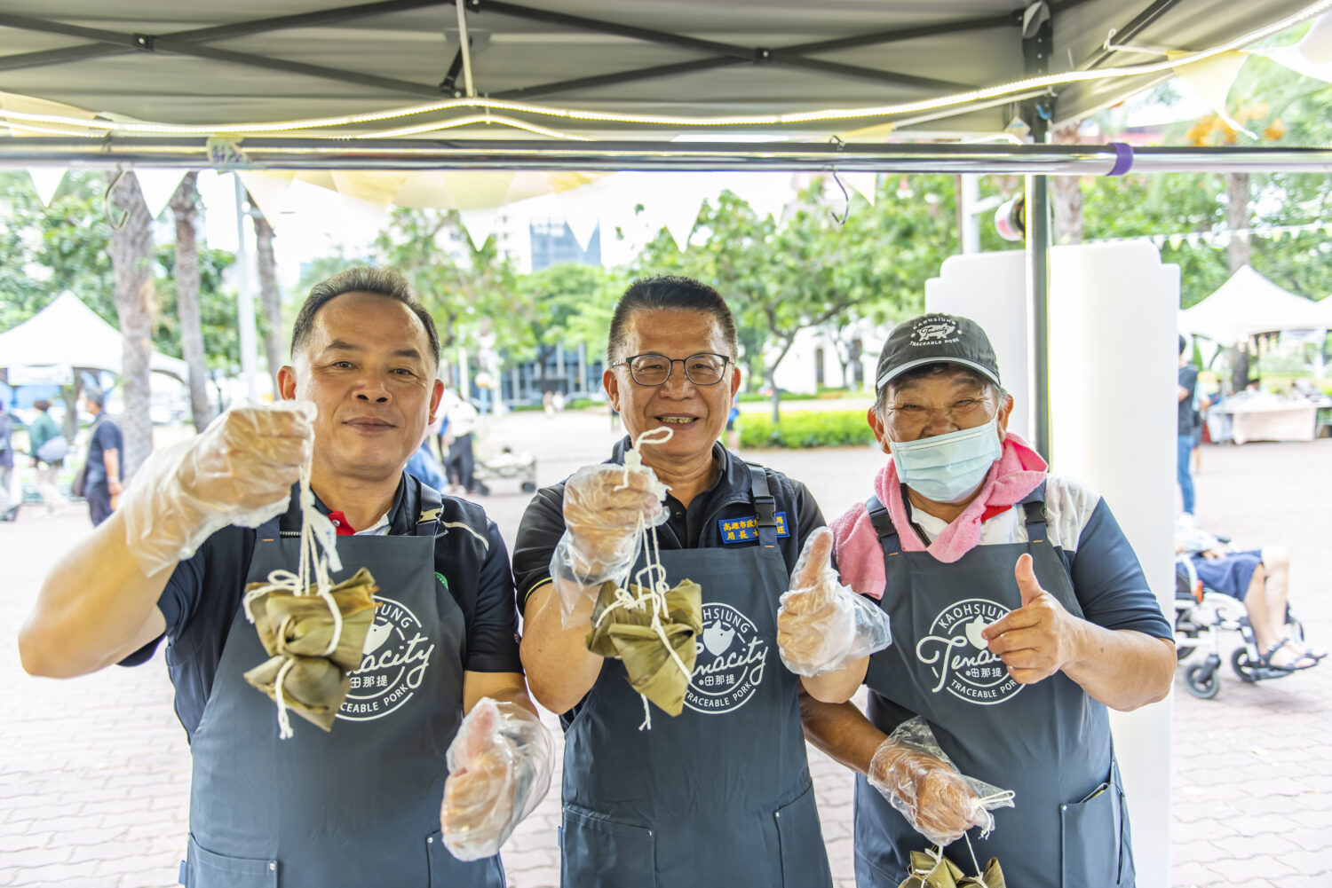 神農市集擠爆! 「粽夏好食光」履歷豬肉包粽體驗超吸睛