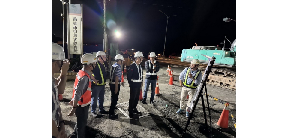 捷運岡山路竹延伸線管線先行遷移兼顧高科技產業能源的穩定供應 確保捷運主體工程之順利進行