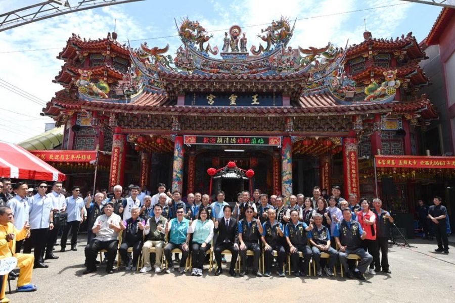 賴清德總統嘉義參香祈福　力挺鼓勵王美惠持續為嘉義打拚