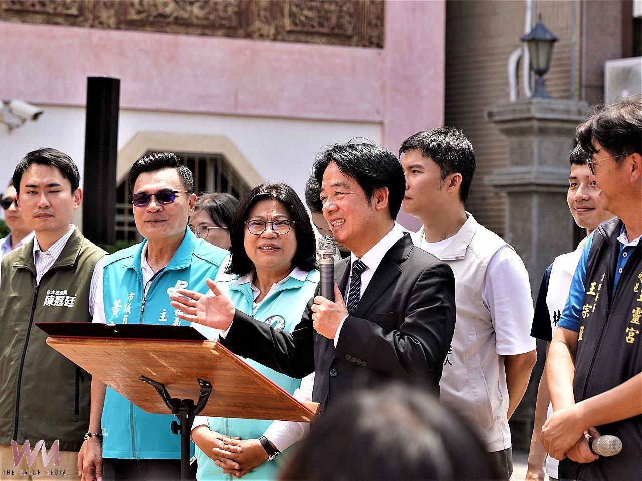 賴清德總統嘉義參香祈福 力挺鼓勵王美惠持續為嘉義打拚 - https://www.watchmedia01.com