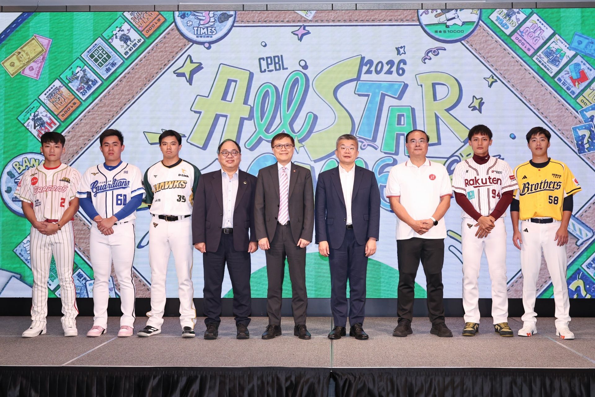 挑戰史上最狂明星賽!中職明星賽票選明午開跑 TEAM TAIWAN對決TEAM STAR再掀熱潮