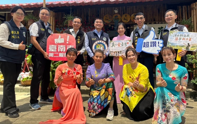 ▲移民署、陸委會及海基會見證新住民「異鄉成家鄉」的蛻變。