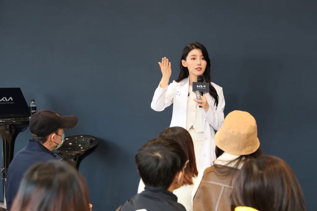圖／高敏敏營養師長期分享健康營養講座。（白袍聯盟提供）