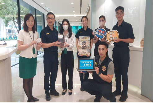 「警銀聯阻,啡你不可!」中警五分局推即時獎勵 銀行行員成功攔阻300萬詐騙獲表揚