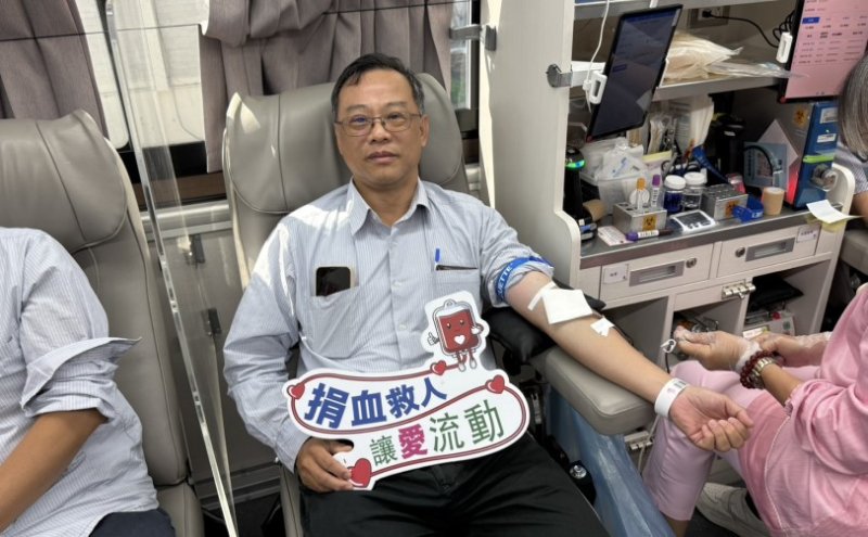 中油大林煉油廠捐血傳遞正能量 募集40,000cc的血液