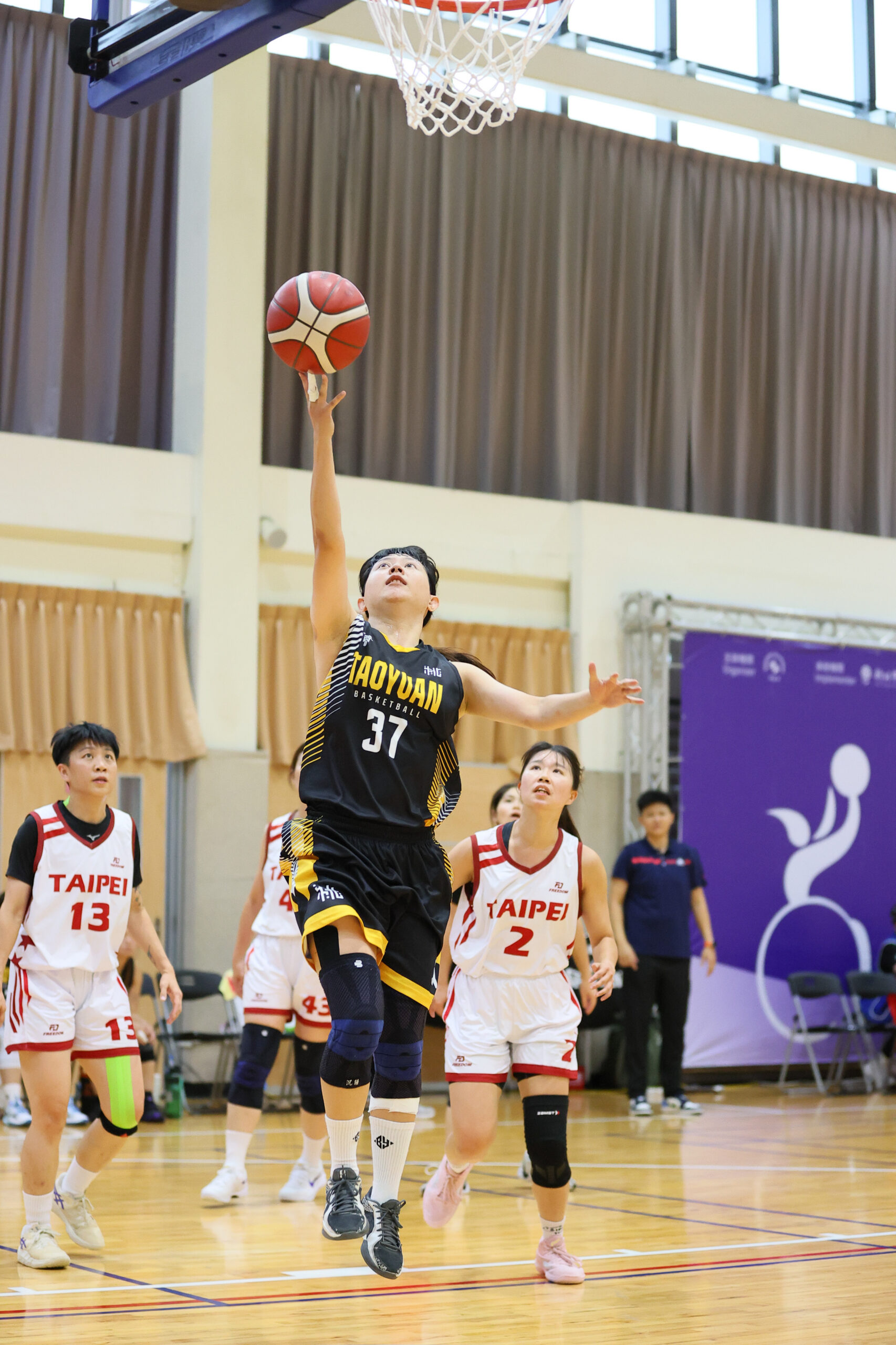 《115全障運》成軍6年3度挑戰 桃園女籃隊史首度摘金
