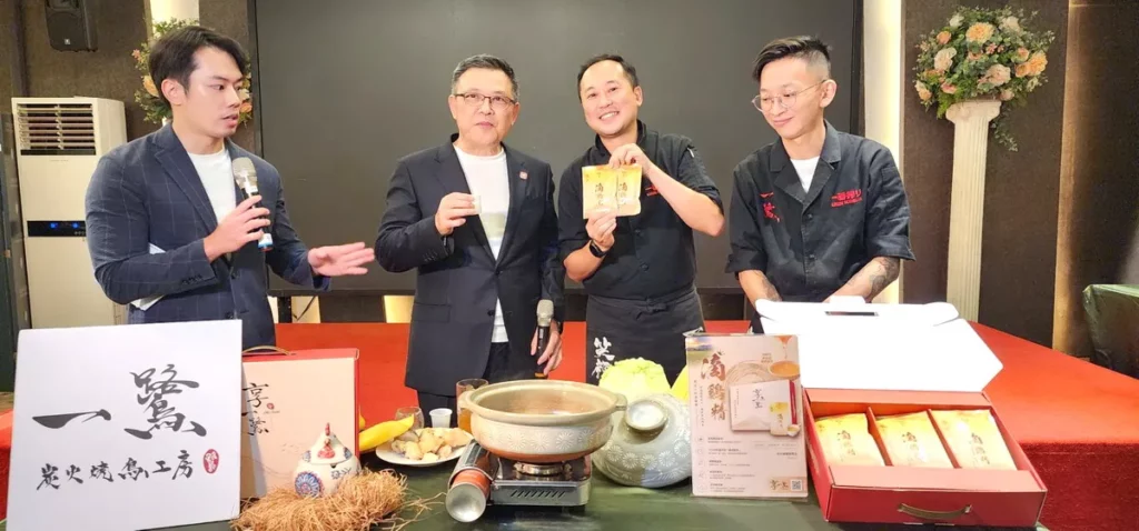 台灣連鎖加盟促進協會也在活動現場號召低碳餐飲品牌共同響應
