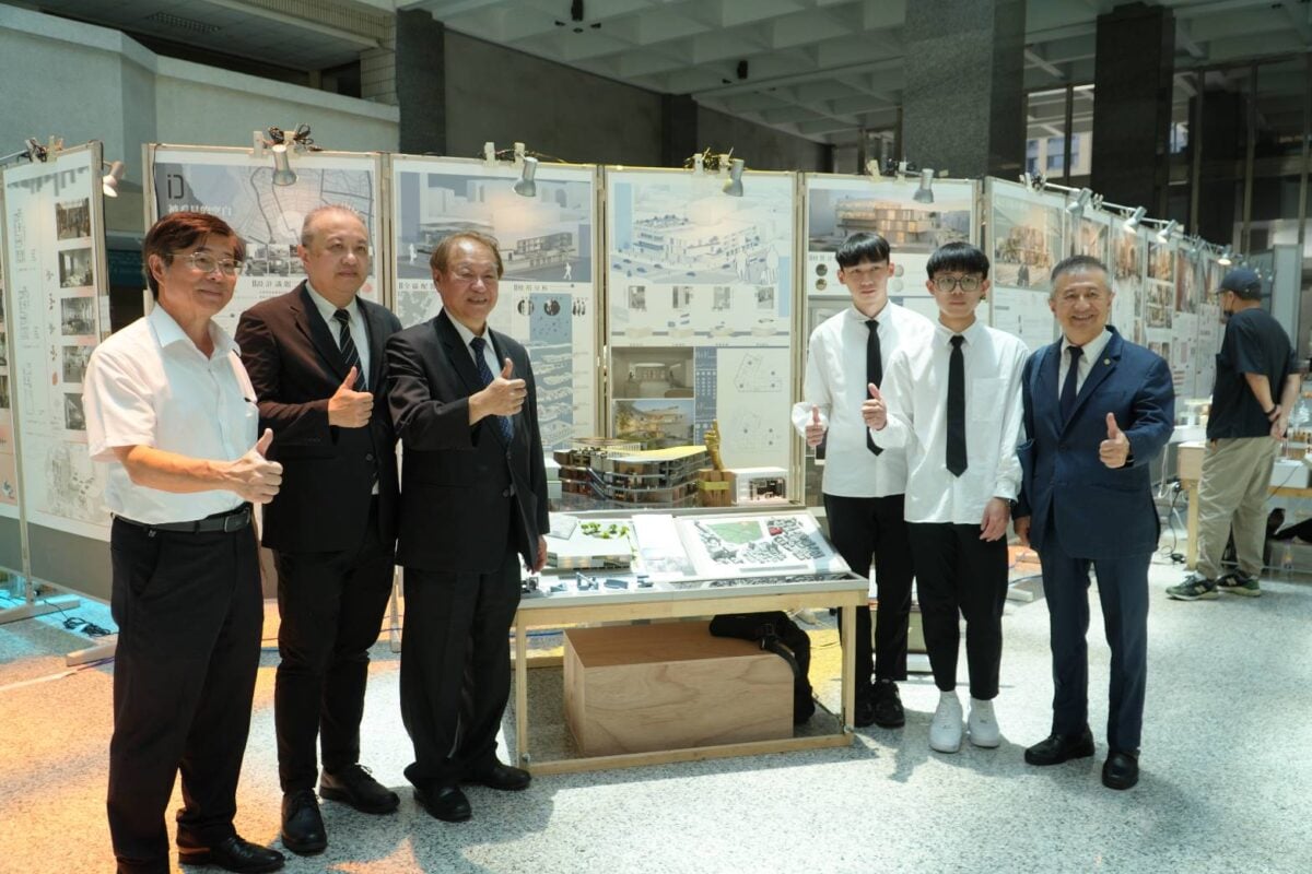 ▲從青春設計節奪冠到畢展開幕，正修建築系《琢光》大放異彩！