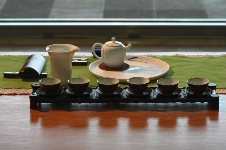 ▲「墨香茶藝」為2026年度限定體驗行程,以茶席沉澱思緒、以拓印專注手感,在博物館裡體驗一段茶與墨香交織的慢活時光。