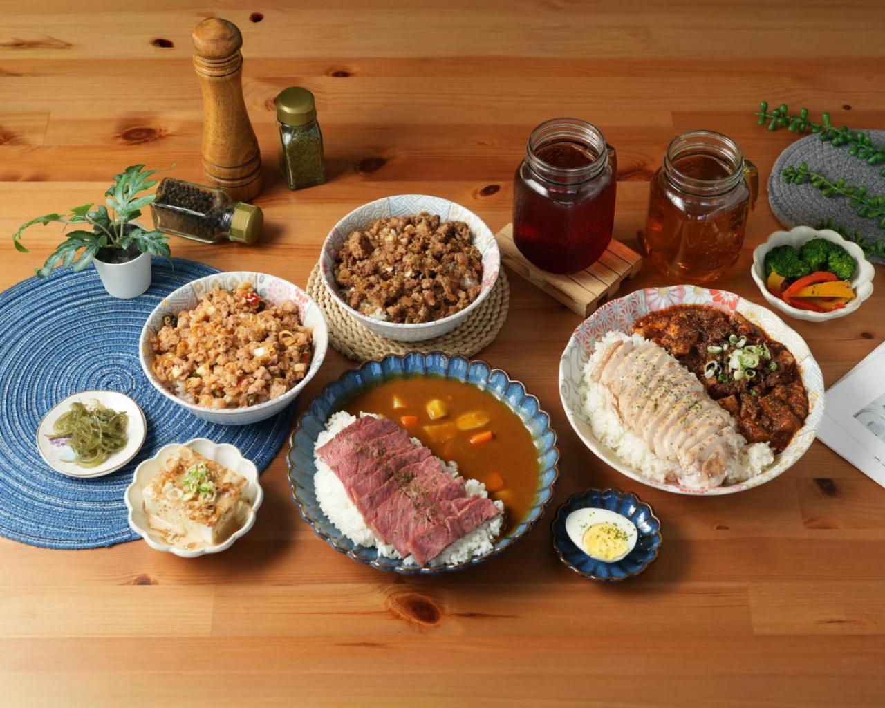 高科大第一校區美食新地標:色彩繽紛的健康餐盒,營養均衡又豐盛(圖/Medick Marketing Ltd.提供)
