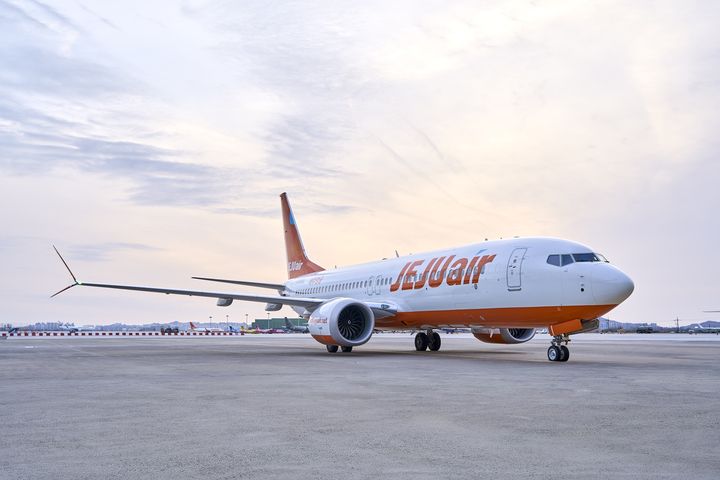 濟州航空新世代機型 B737-8客機。 圖:濟州航空/提供