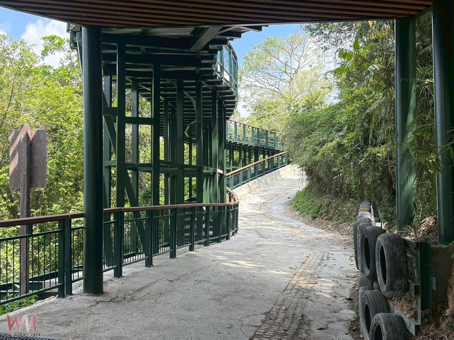 跨越日月潭文武廟年梯上方的高架自行車道改善工程完工 即日起開放通行 - https://www.watchmedia01.com