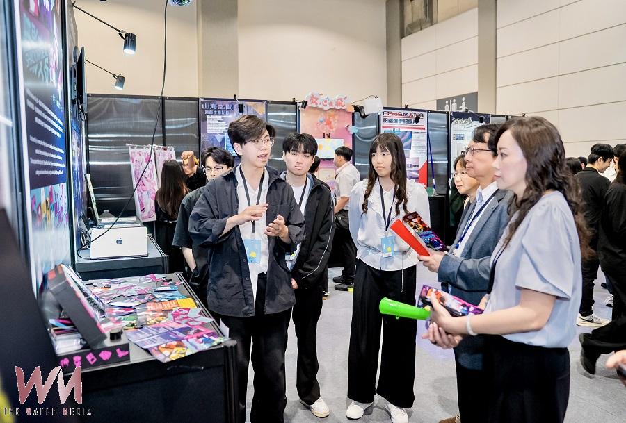 明新科大新一代設計展超吸睛 遊戲、VR與原創IP展現跨域創作力 - https://www.watchmedia01.com