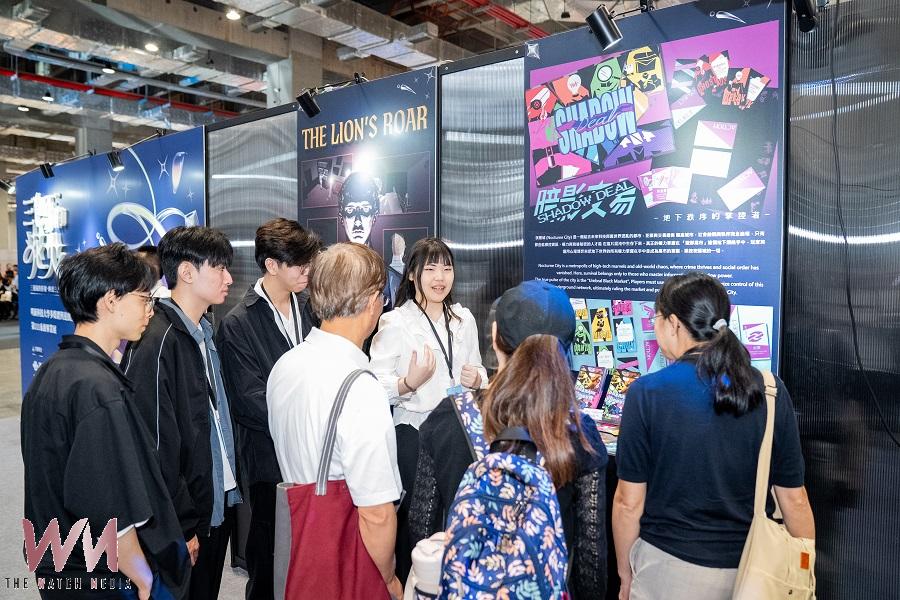 明新科大新一代設計展超吸睛 遊戲、VR與原創IP展現跨域創作力 - https://www.watchmedia01.com